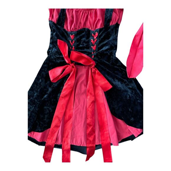 Leg Avenue Women's Vixen Pirate Wench Costume black and red size medium - Picture 9 of 12